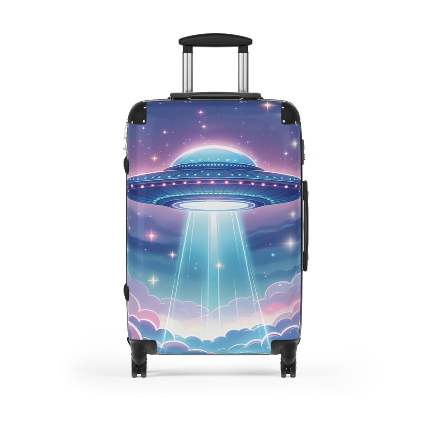 UFO Suitcase & Travel Bag - Blue / Purple