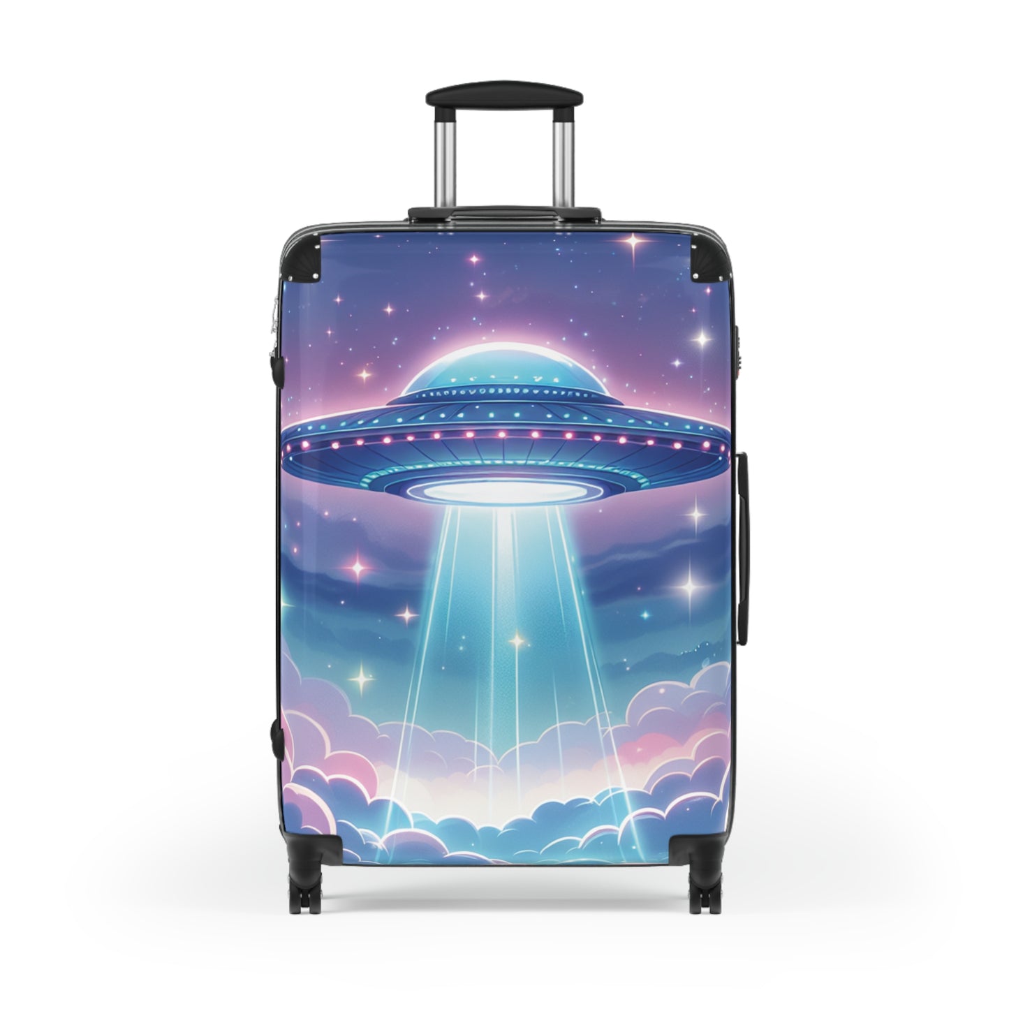 UFO Suitcase & Travel Bag - Blue / Purple