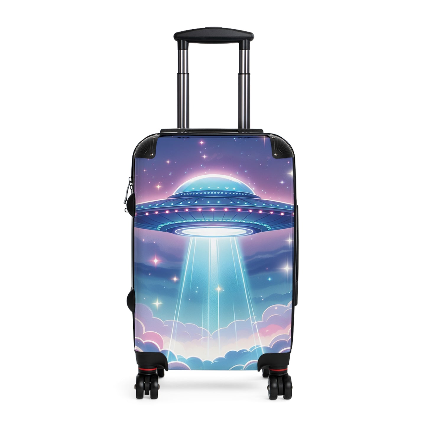 UFO Suitcase & Travel Bag - Blue / Purple