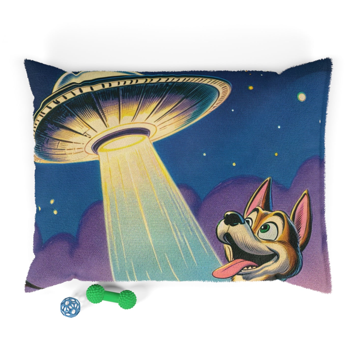 UFO Dog Bed, Pet Bed UFO, Small Medium Large Dog Bed, Dog Gift, Pet gift, Gift For Dog, Dog Owner Gift, UFO Gift, Aliens, Dog Mom Dad Gift