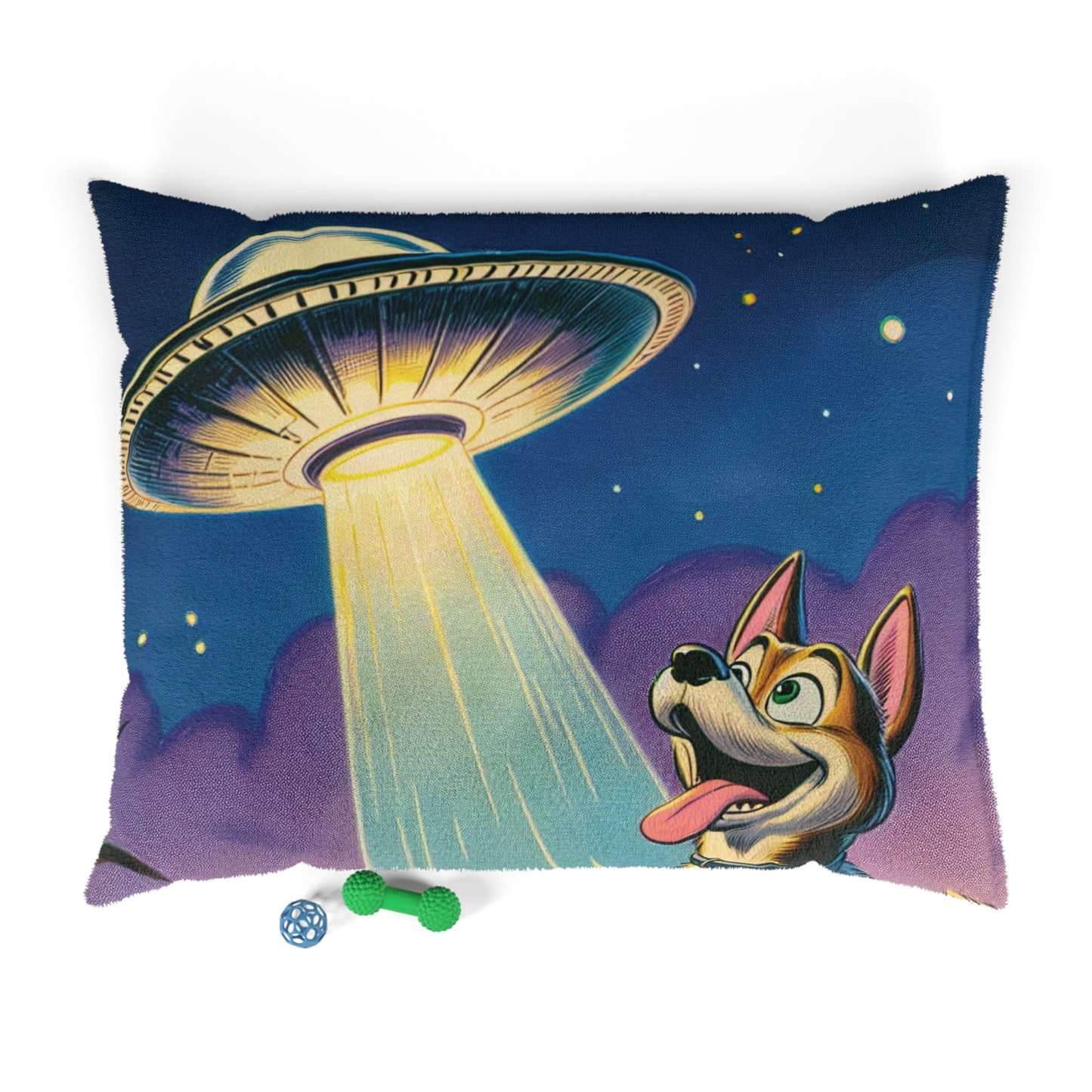 UFO Dog Bed, Pet Bed UFO, Small Medium Large Dog Bed, Dog Gift, Pet gift, Gift For Dog, Dog Owner Gift, UFO Gift, Aliens, Dog Mom Dad Gift