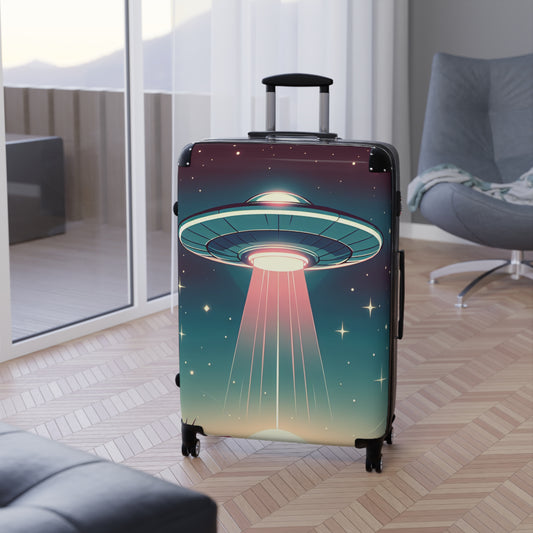 UFO Suitcase & Travel Bag - Green